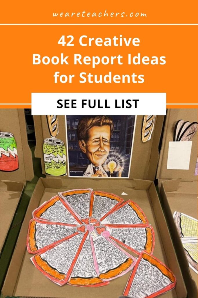 Book reports don't have to being boring. Help your students make which books come alive with are 42 creative volume report ideas.